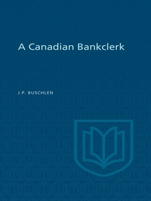 cover image of A Canadian Bankclerk